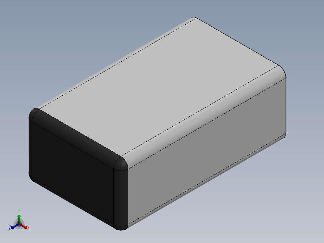 电池仓、电池(38)正等轴测图