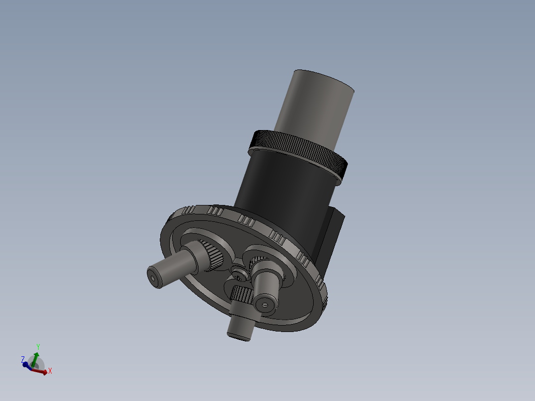 显微镜(11)主视图