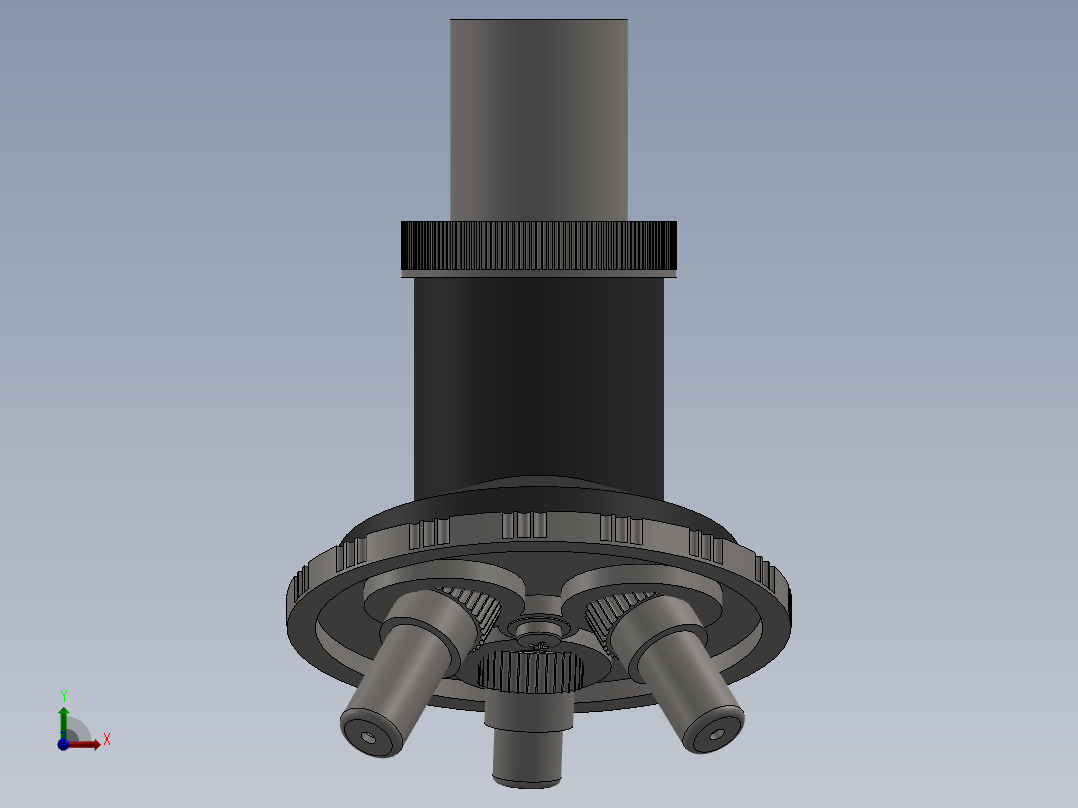 显微镜(11)前视图