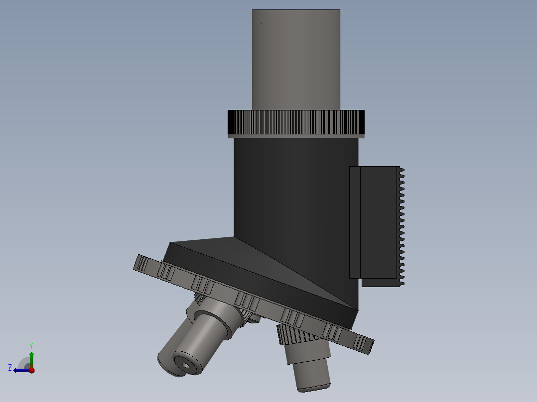显微镜(11)右视图