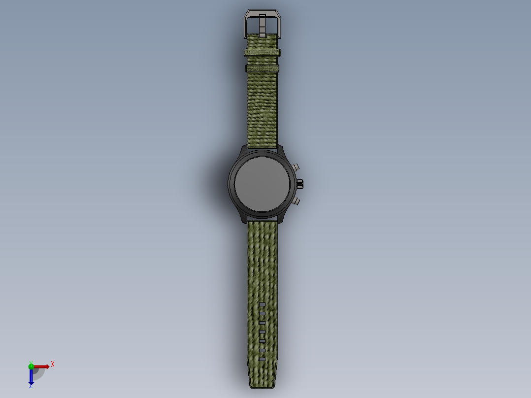 手表俯视图