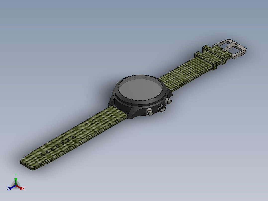 手表正等轴测图