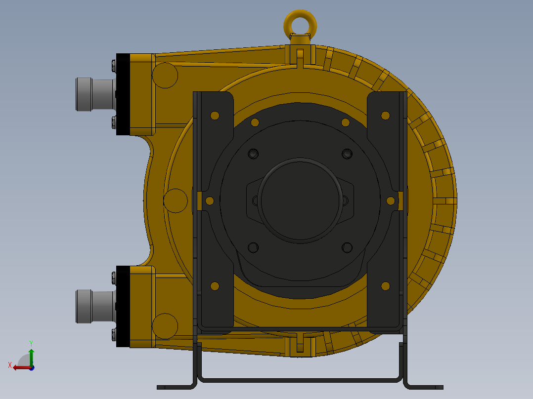 Boyser FMP30A71--1“FMP30滚轮蠕动泵后视图