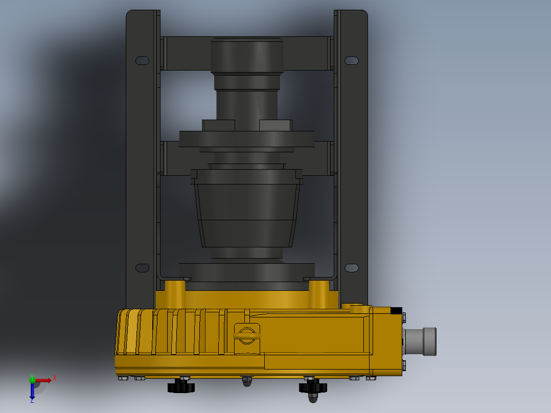 Boyser FMP30A71--1“FMP30滚轮蠕动泵俯视图