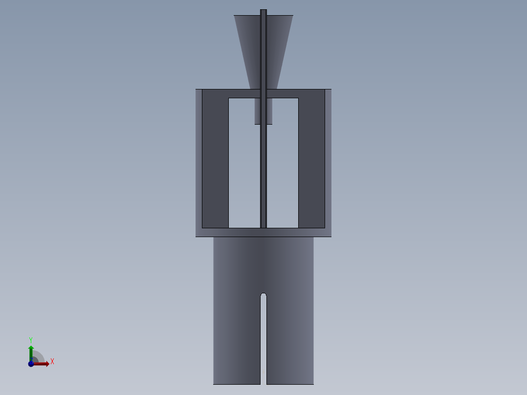 3.1.附件图纸-锥型轴承前视图