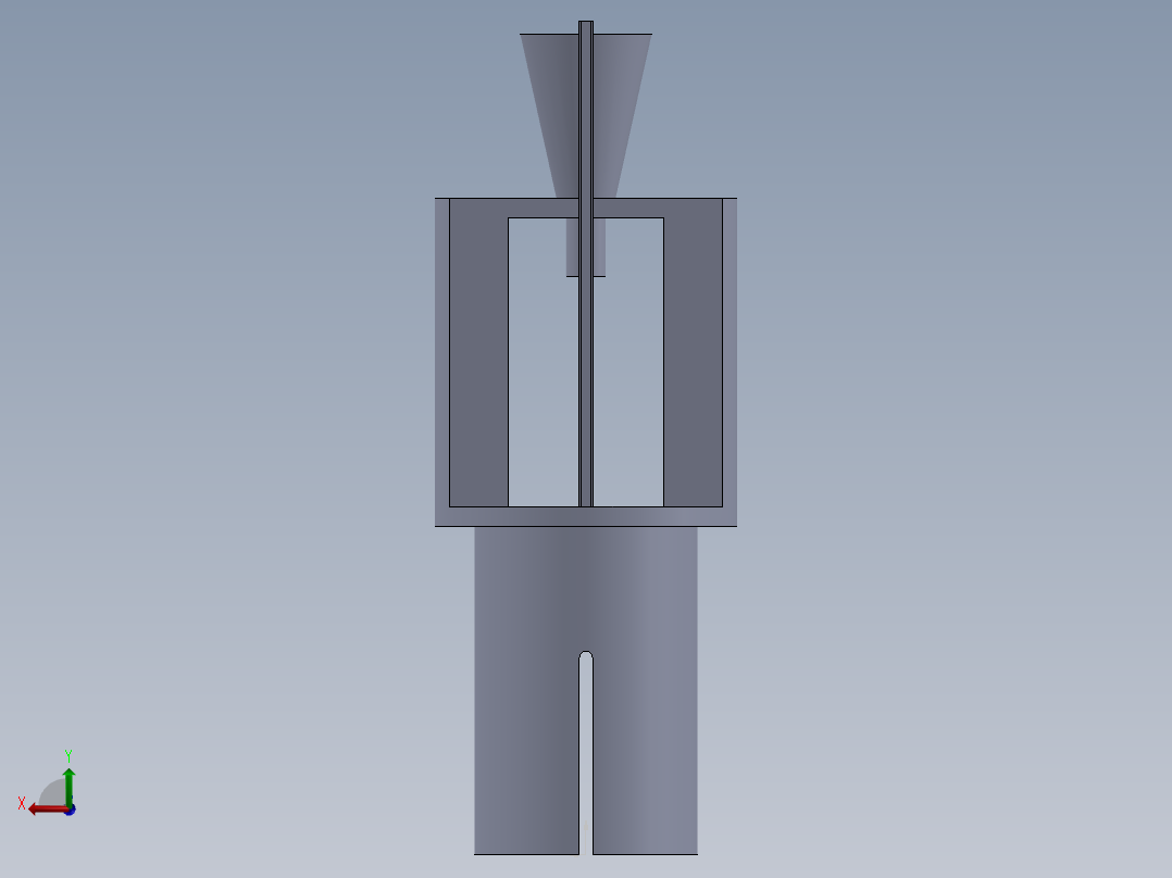 3.1.附件图纸-锥型轴承后视图