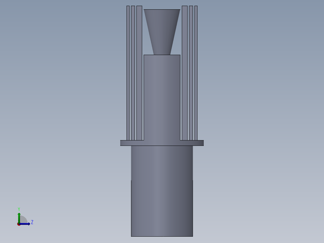 3.1.附件图纸-锥型轴承左视图
