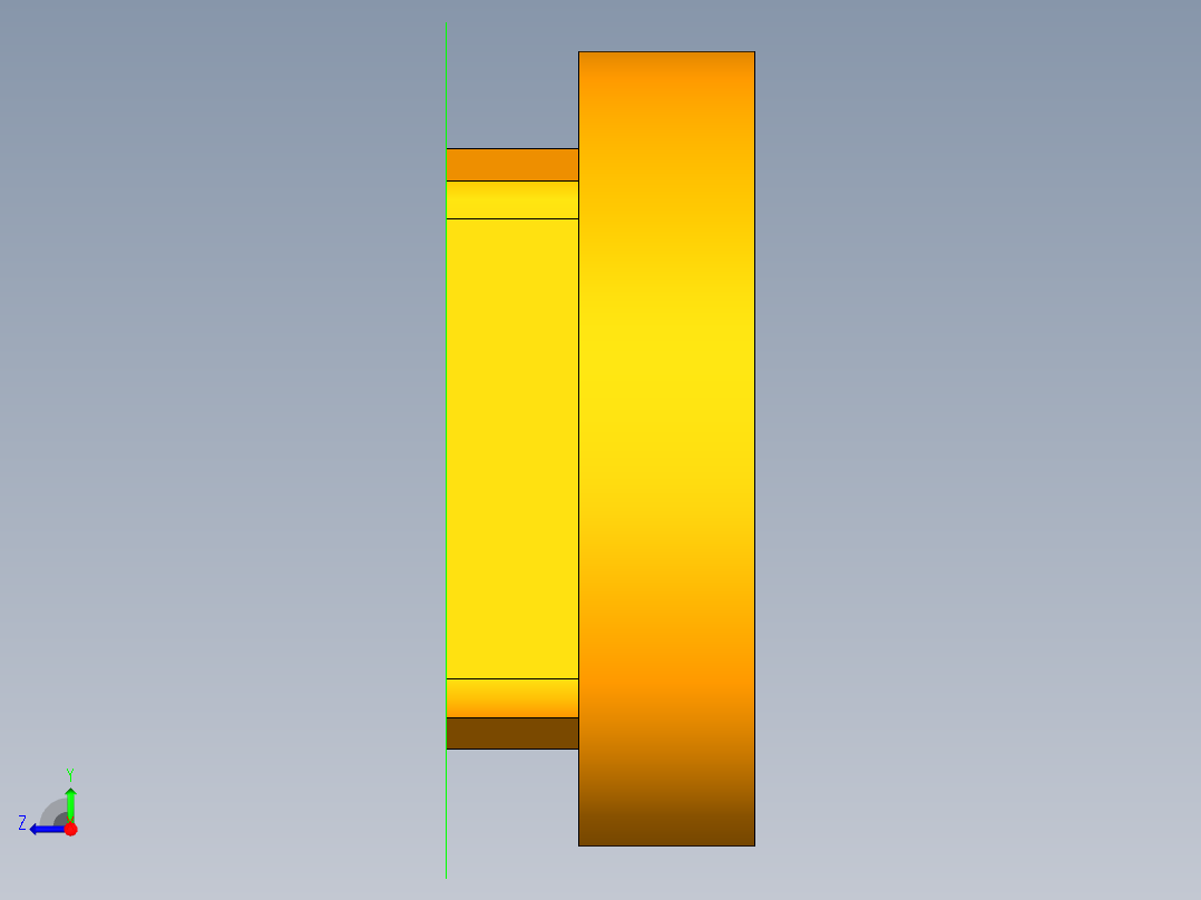 模型文件右视图