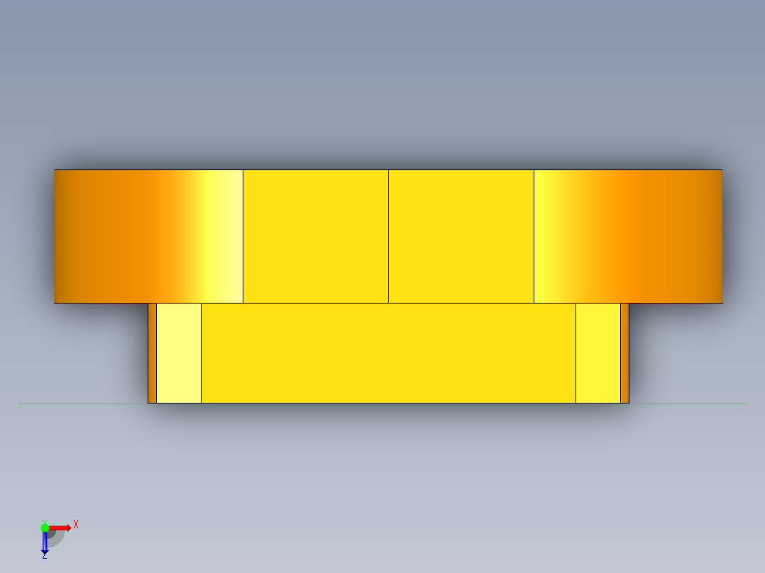 模型文件俯视图