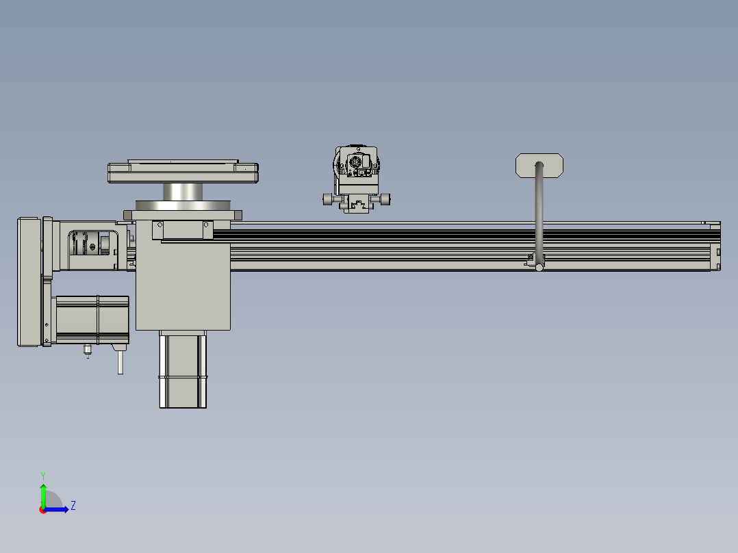移栽机构左视图