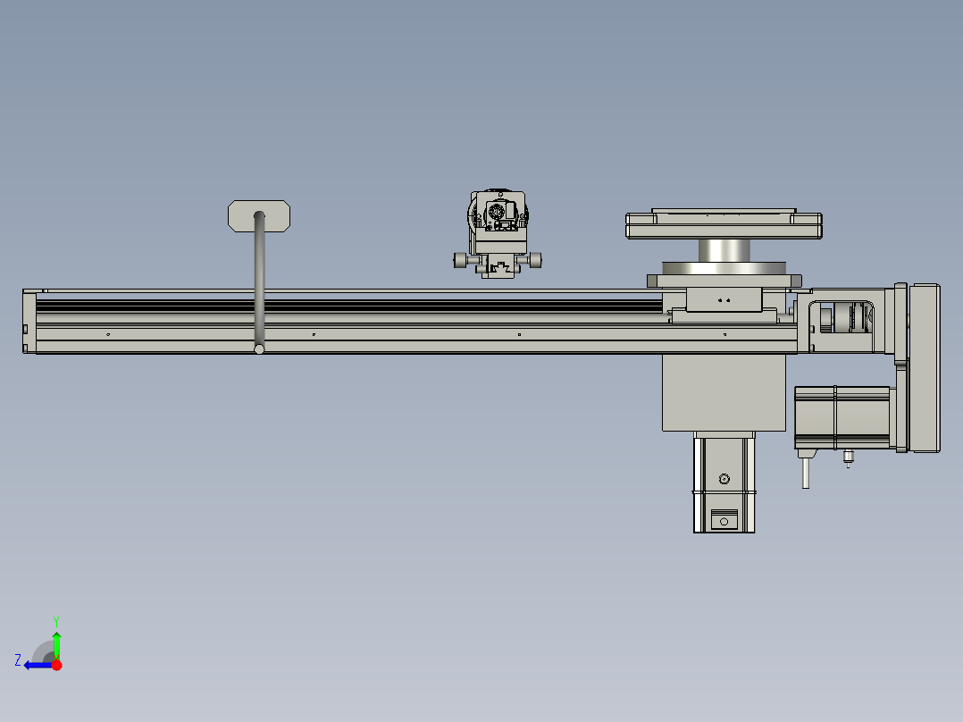 移栽机构右视图