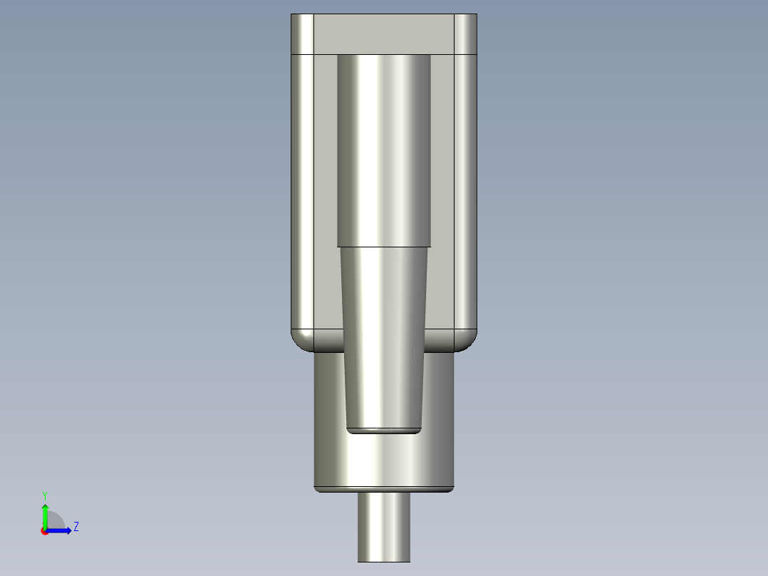 QQ-界面通信接头左视图