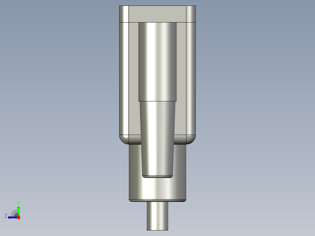 QQ-界面通信接头右视图