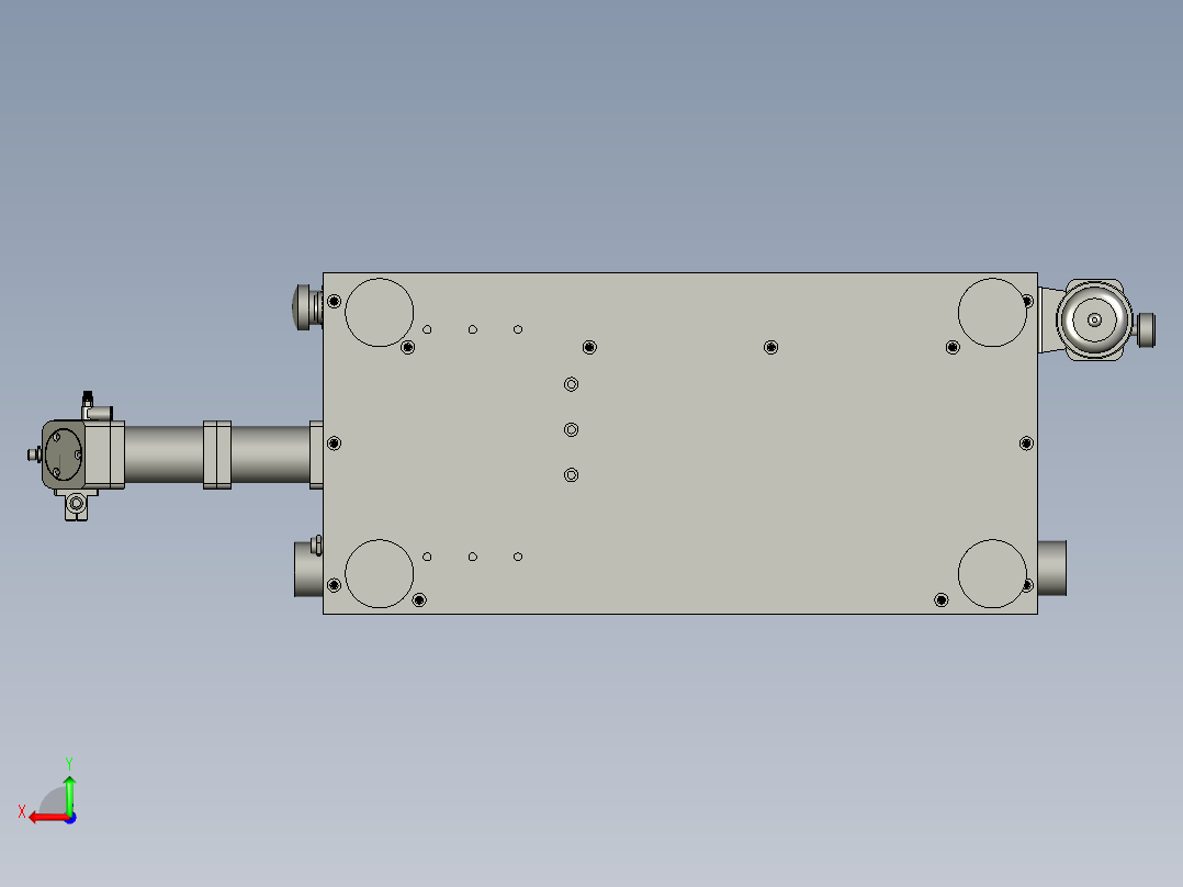 镭射剥皮机SP-CO2-30M-1111后视图