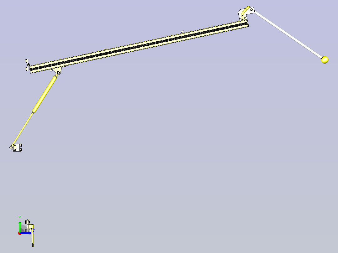 一种开关门左视图