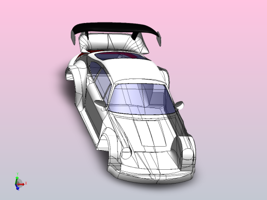 保时捷RWB 911 Turbo车架