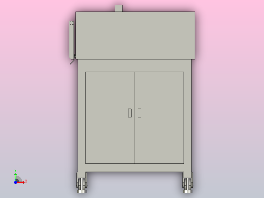 包装纸箱顺平设备前视缩略图