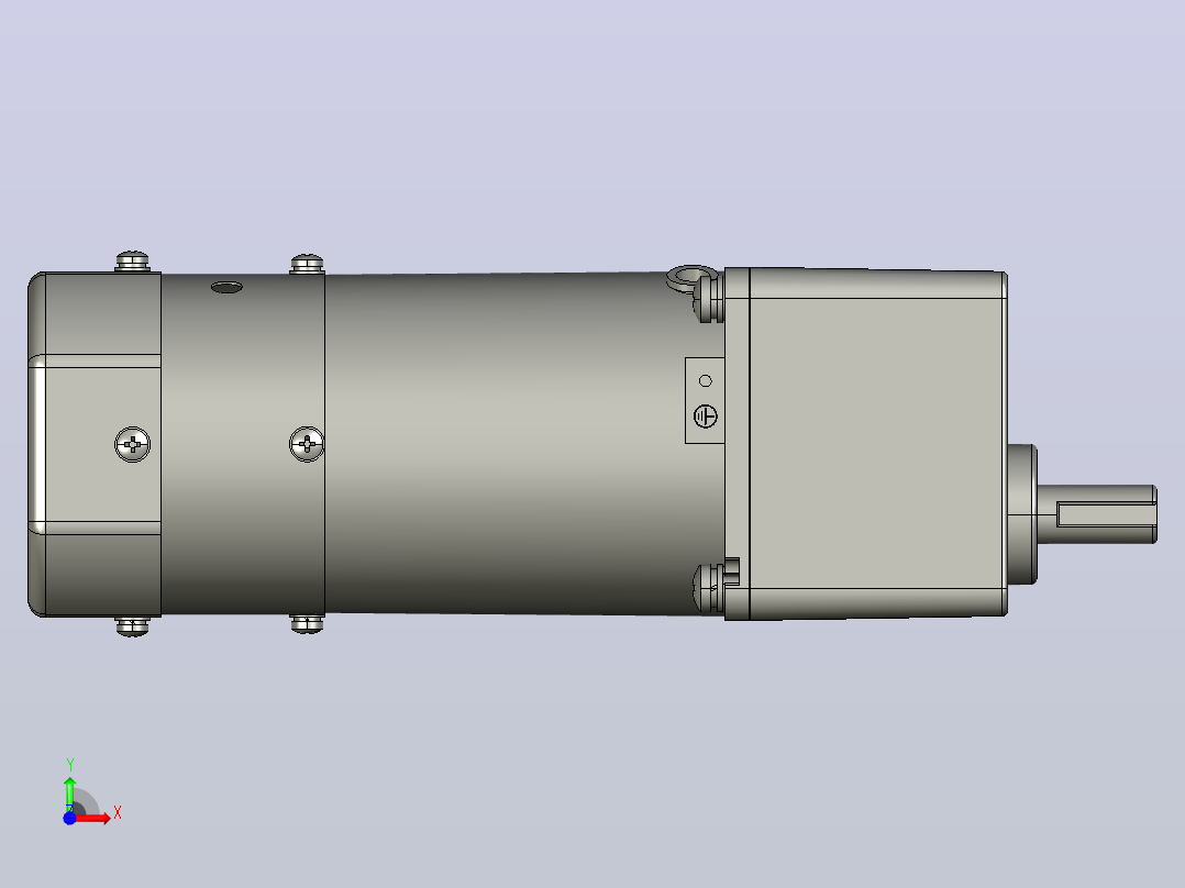 刹车电机5RK90GU-CMF 5GU3KB～200KB前视图