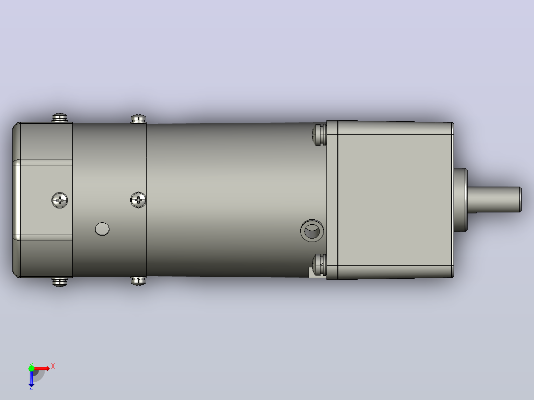 刹车电机5RK90GU-CMF 5GU3KB～200KB俯视图