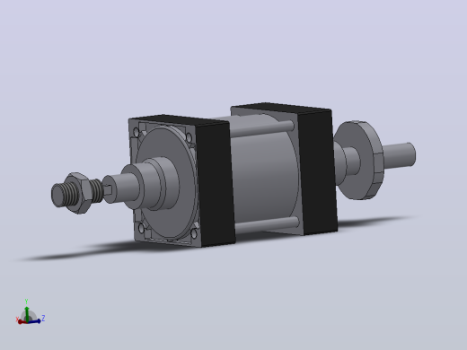 SIJ双轴复动行程可调型气缸SIJ125×75-S-CS1U1