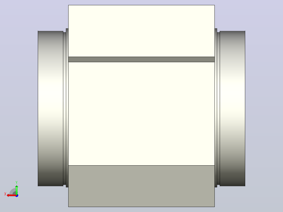短型SCLM箱式直线轴承[SCLMS-40-E]后视图
