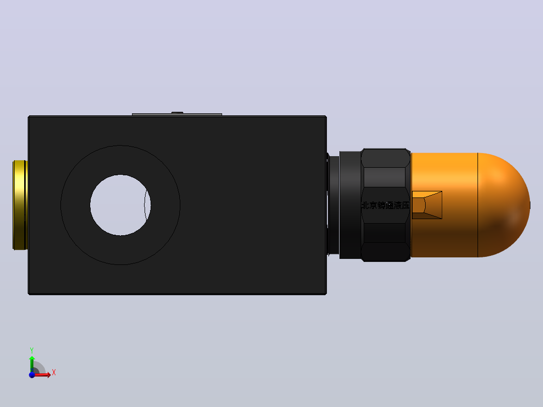DBDS10G 直动型溢流阀前视图