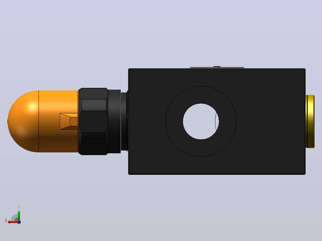 DBDS10G 直动型溢流阀后视图
