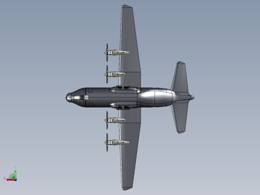 c130-hercules IGS飞机左视缩略图