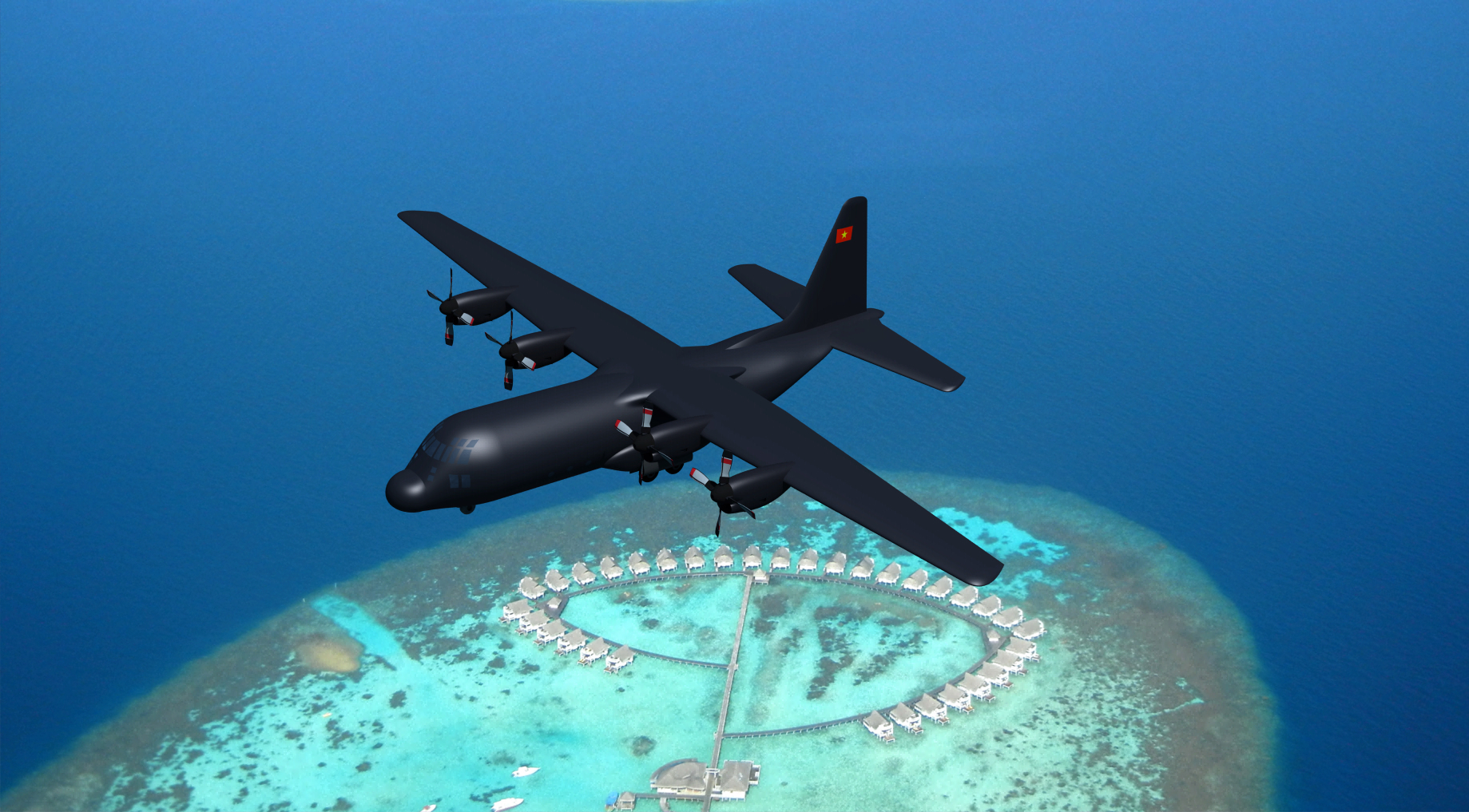 c130-hercules IGS飞机