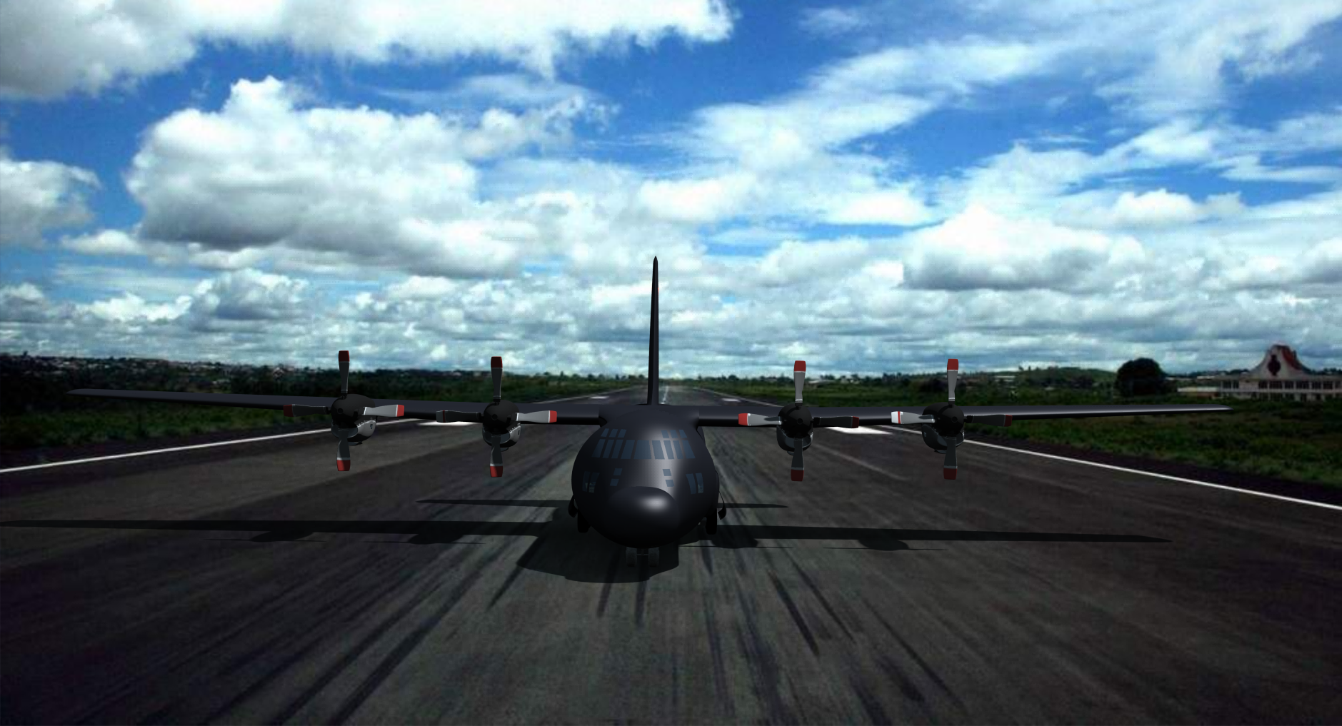 c130-hercules IGS飞机