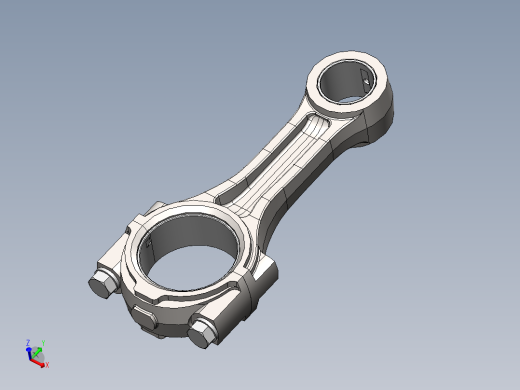 连杆的设计和有限元分析(sw+cad+说明书)