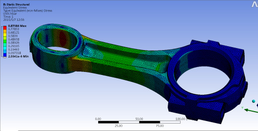 连杆的设计和有限元分析(sw+cad+说明书)缩略图