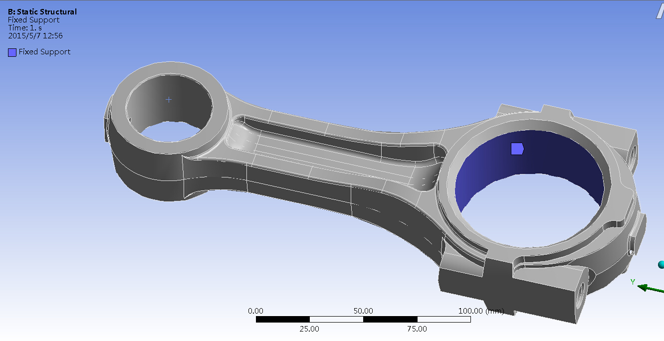连杆的设计和有限元分析(sw+cad+说明书)