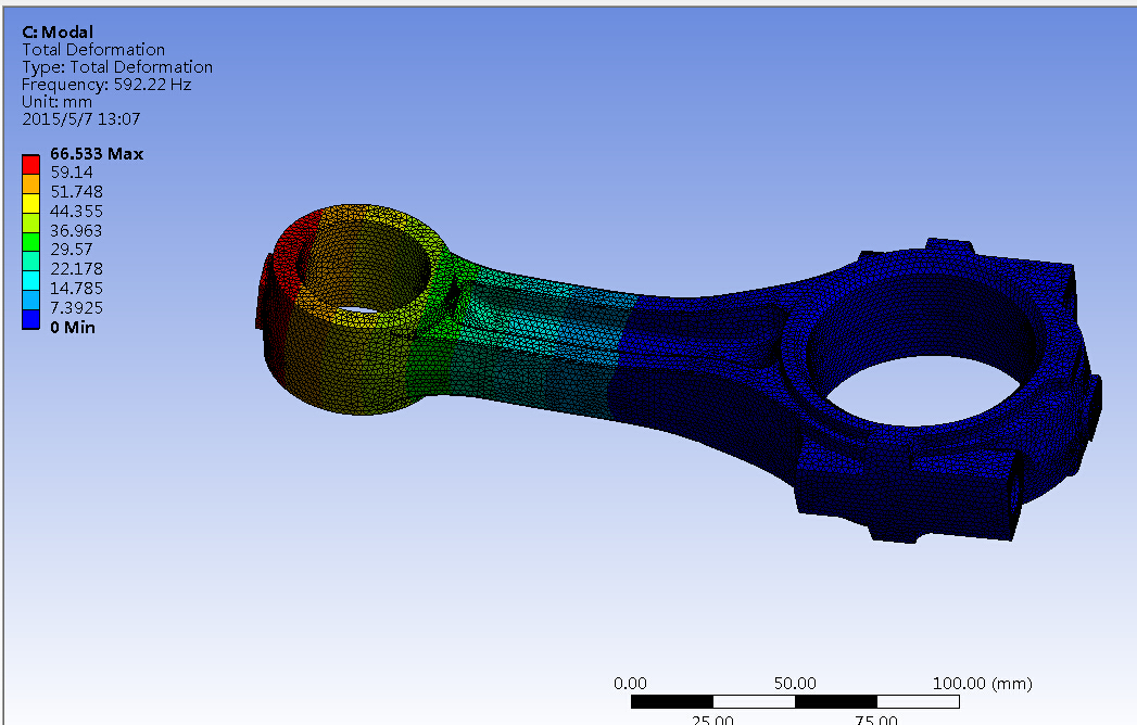 连杆的设计和有限元分析(sw+cad+说明书)