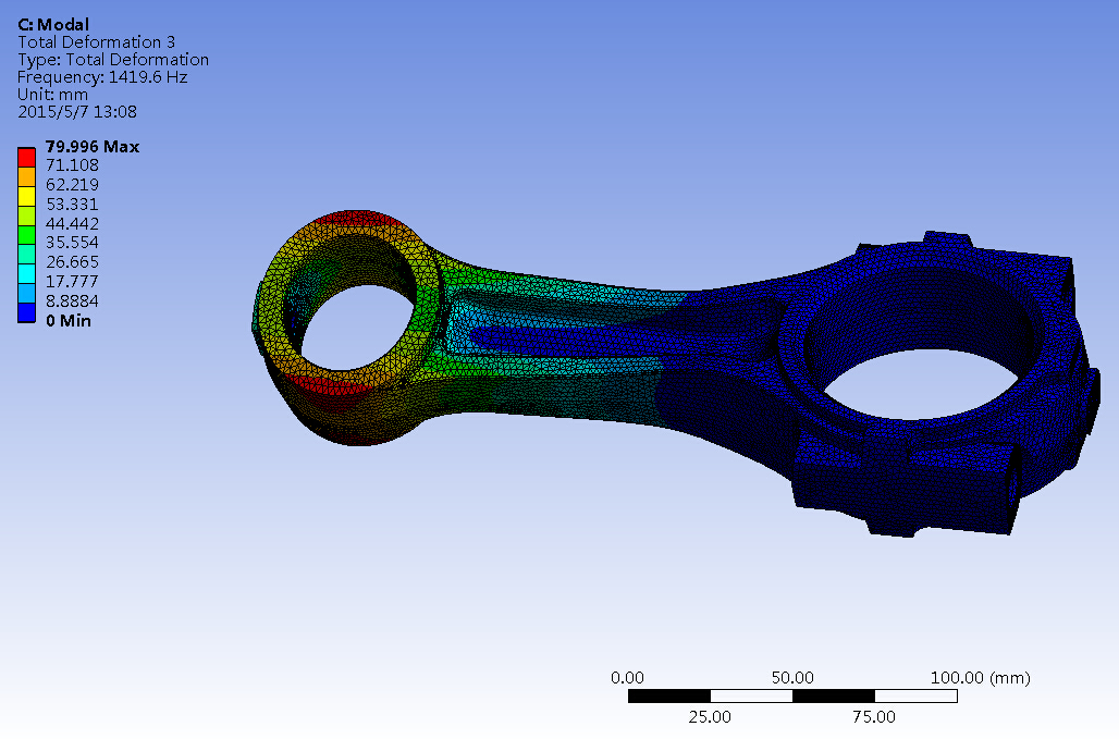 连杆的设计和有限元分析(sw+cad+说明书)