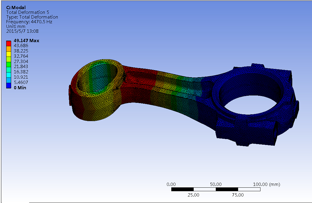 连杆的设计和有限元分析(sw+cad+说明书)