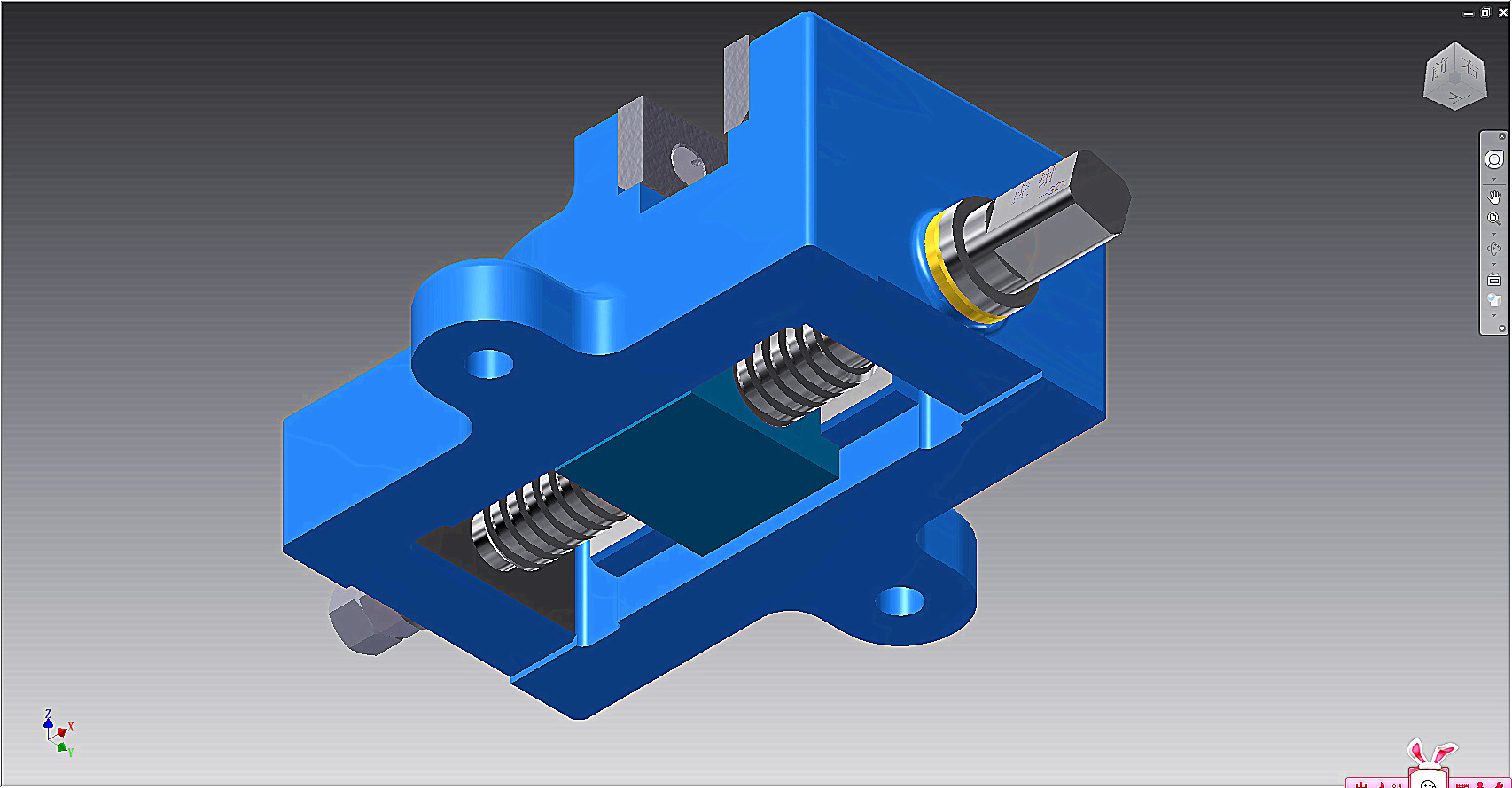 虎钳（全套）3D模型