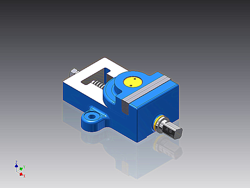 虎钳（全套）3D模型