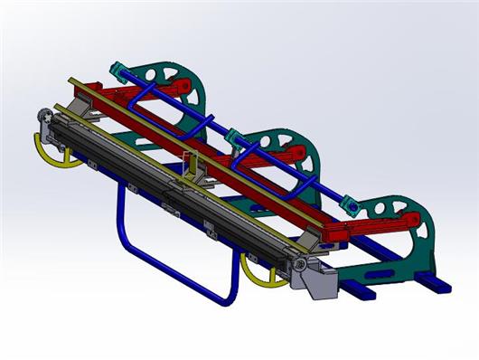 金属片折叠制动器
