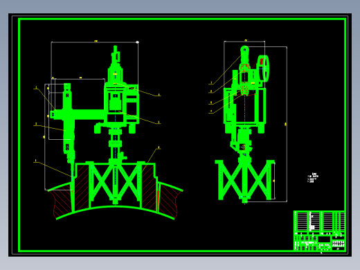 曲面仿形自动焊机进给装置设计（含CAD图纸+说明书）