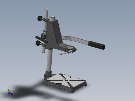 升降夹具模型图