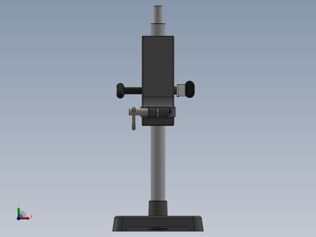 升降夹具模型图前视图