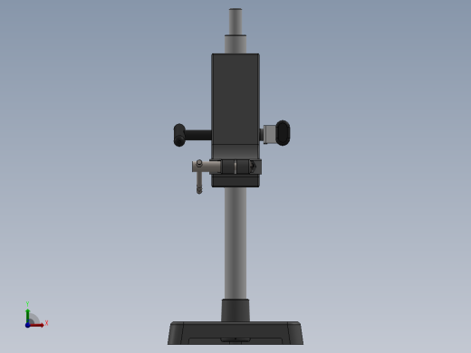 升降夹具模型图前视缩略图