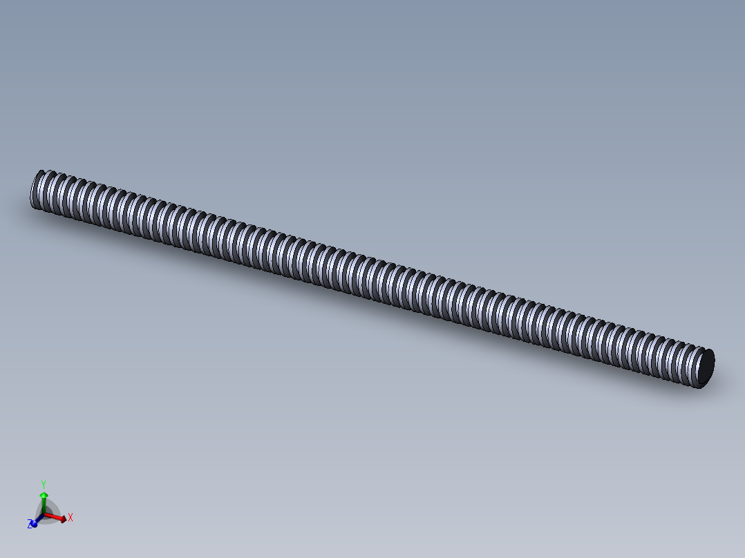 公制 （ISO） 梯形螺钉-TR11x3x200.SLDPRT