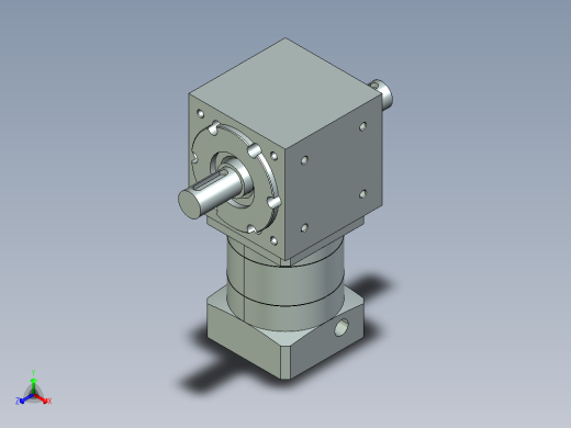 换向器PW70双轴 PLF60-L1 14-50-70-M4.stp
