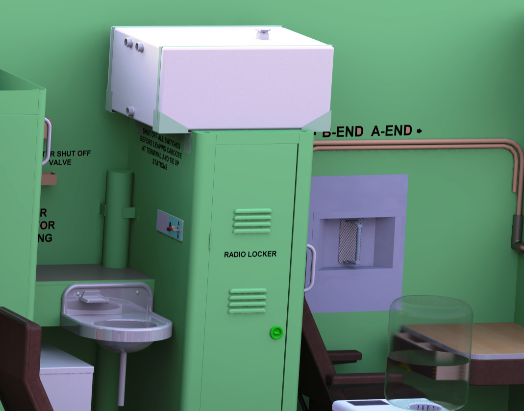 南太平洋1589号车尾