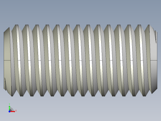 DIN 913-ISO 4026 固定螺钉-M14 L=30.STEP前视缩略图
