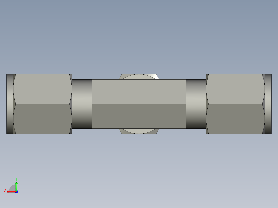 卡套式工业通用硬管接头6_jbu-s后视图