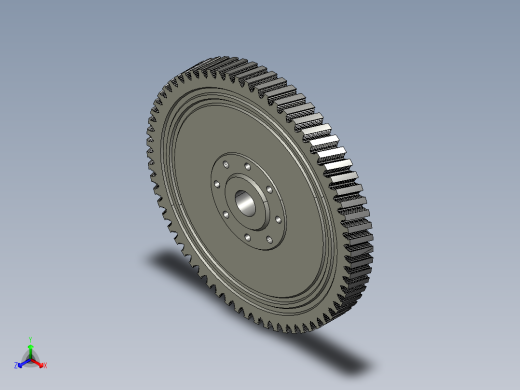 涡轮 叶片 涡扇 (13)正等轴测缩略图