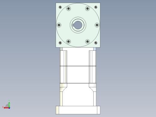 换向器PW110双孔 PGH90-L2 24-95-115-M8.stp后视缩略图